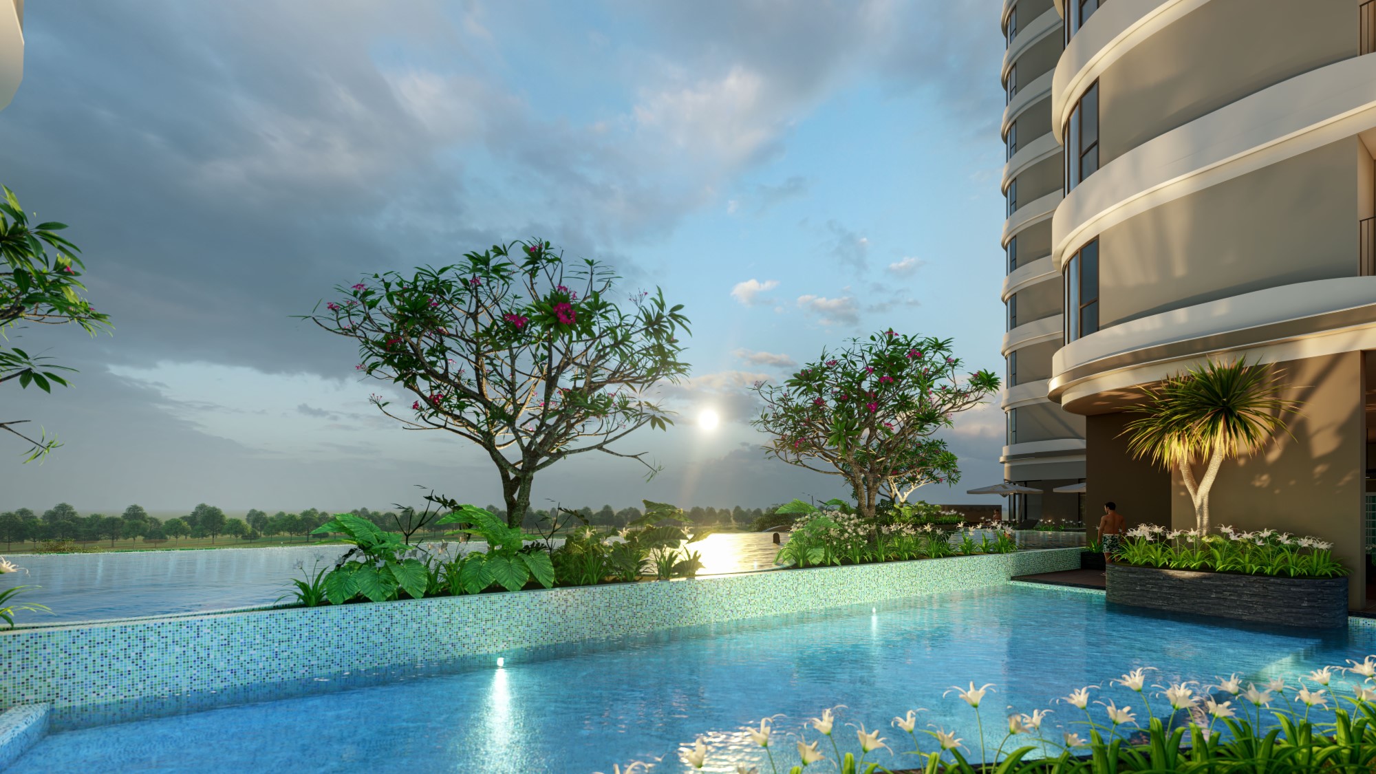 Hồ Bơi Dự án A&k Tower (1)