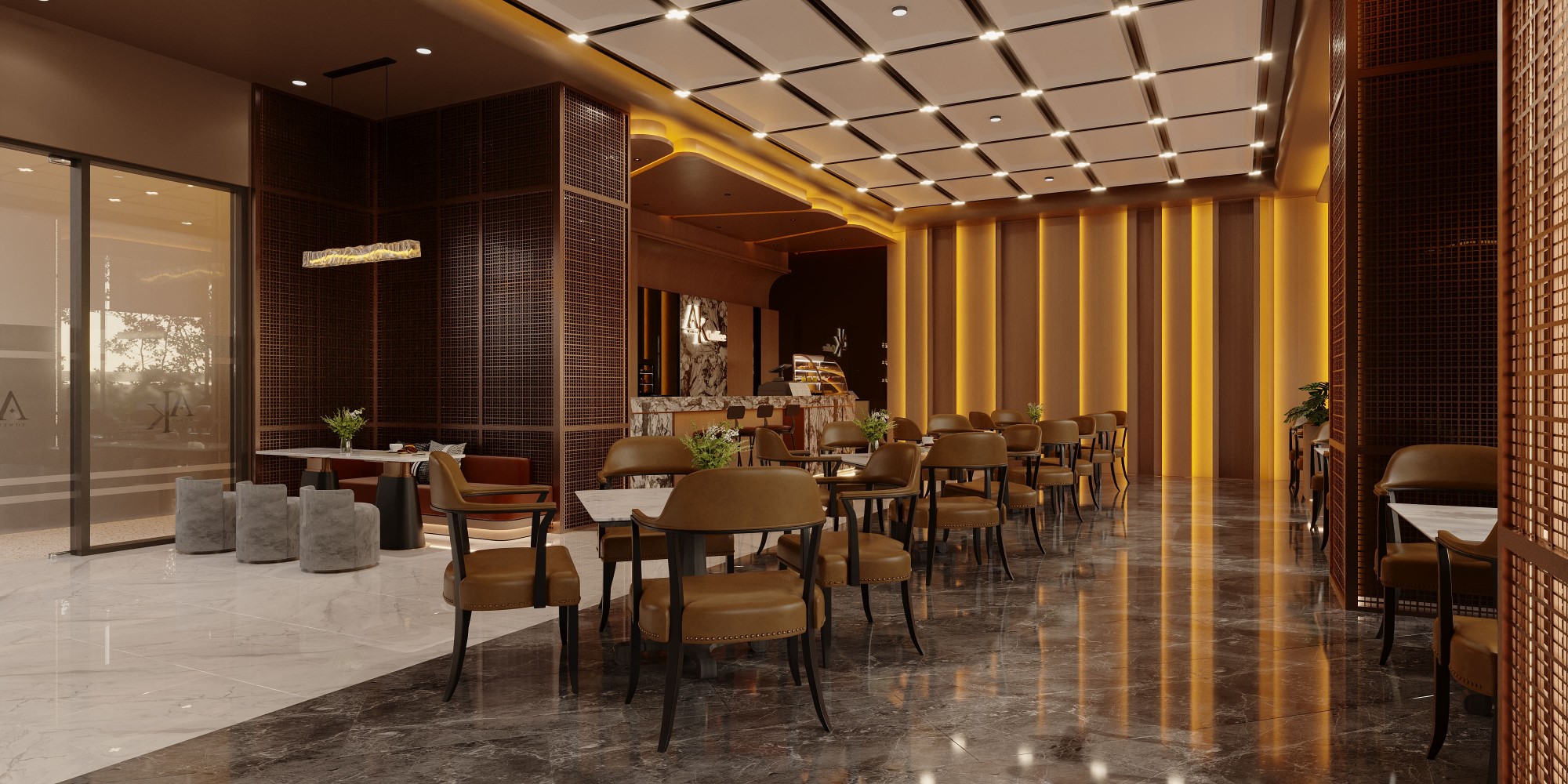 Khu Cafe Căn Hộ Ak Tower (3)