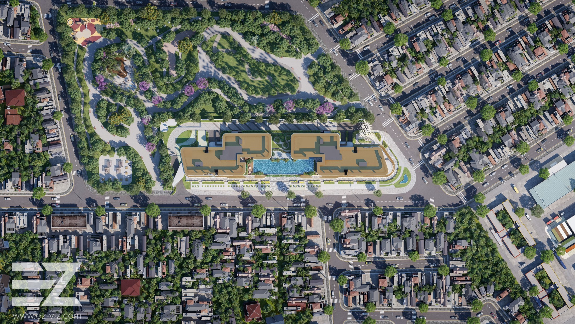 Phối Cảnh Dự án A&k Tower Thành Phố Mới Tp (6)