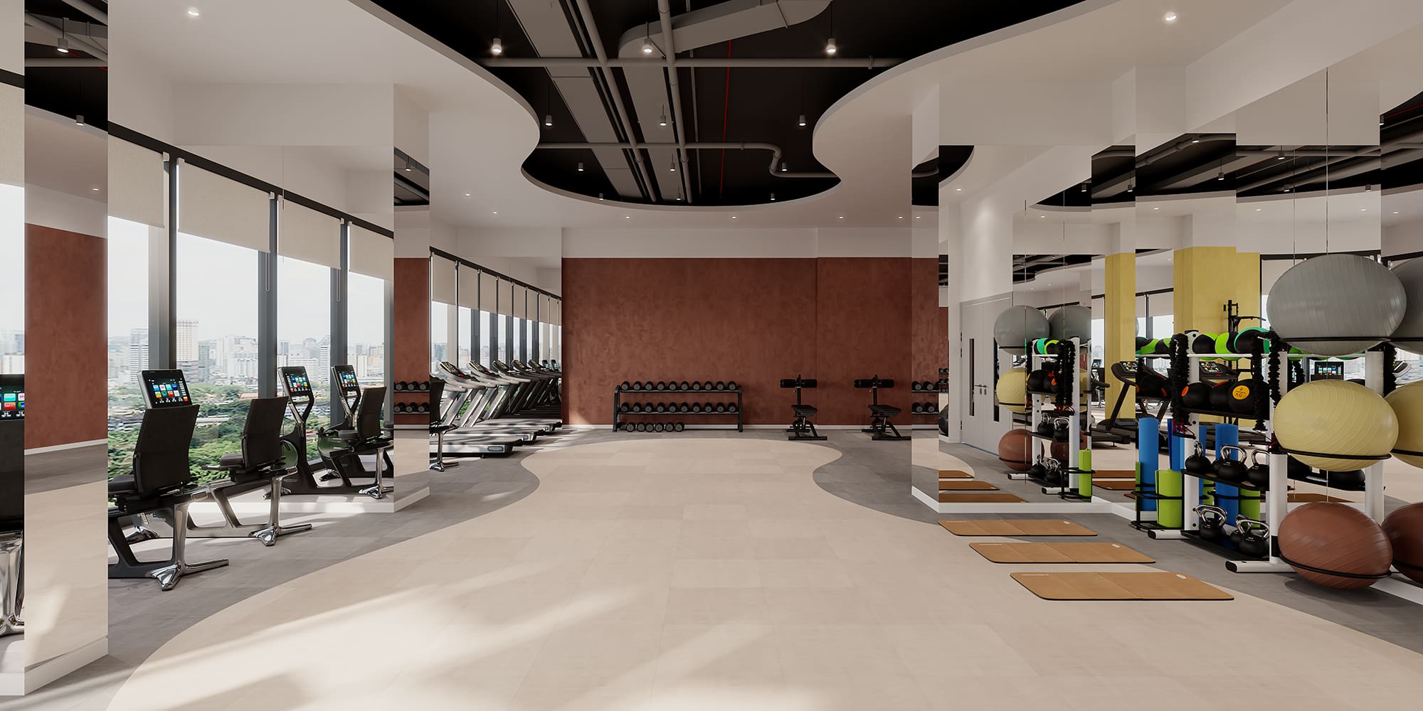 Phòng Gym Căn Hộ A&k Tower (2)