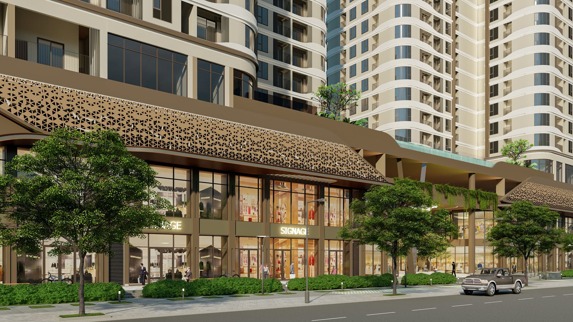 Sân Vườn Căn Hộ A&k Tower (2)